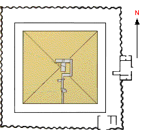 Pyramida Amenemheta IV. v Mazghúně