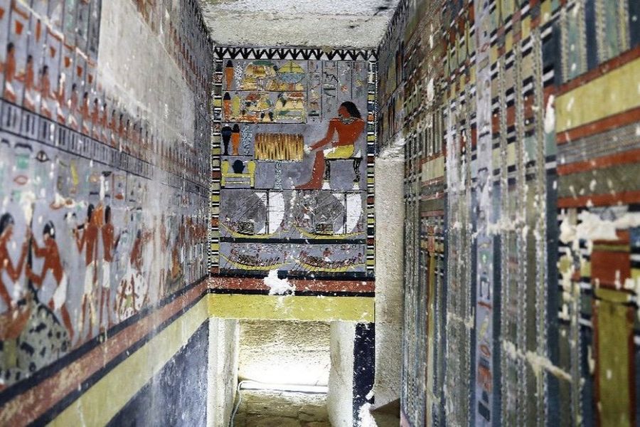 Hrobka egyptského hodnostáře Chuyho. | zdroj: Egyptské ministerstvo turistiky a památek