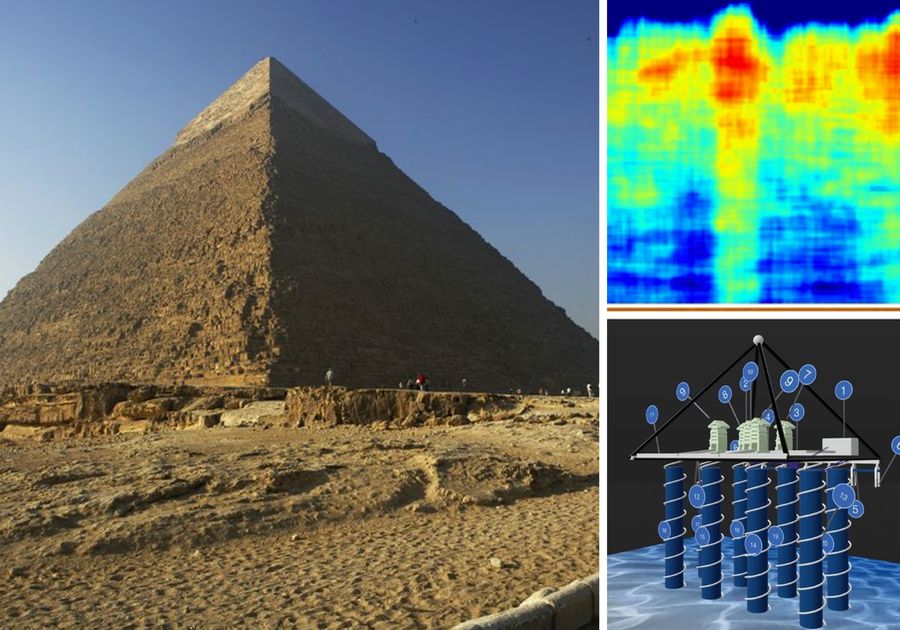 Rachefova pyramida podzemní město neukrývá