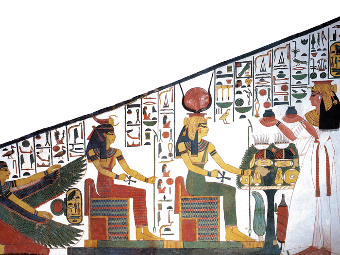 Nefertari, detail výzdoby hrobky
