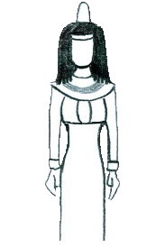 Móda starověkého Egypta - ženské šaty